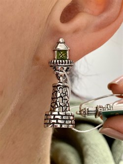 *Серьги Маяки арт. 1744С-408 Вес 8,3 г - фото 201165 *Серьги Маяки арт. 1744С-408 Вес 8,3 г - фото 201165