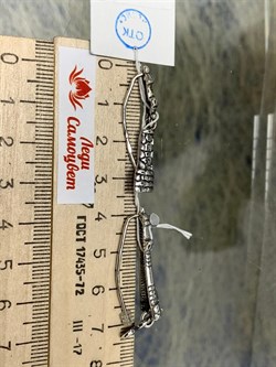 *Серьги Маяки арт. 1744С-408 Вес 8,3 г - фото 201170 *Серьги Маяки арт. 1744С-408 Вес 8,3 г - фото 201170