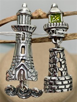 *Серьги Маяки арт. 1744С-408 Вес 8,3 г - фото 201174 *Серьги Маяки арт. 1744С-408 Вес 8,3 г - фото 201174