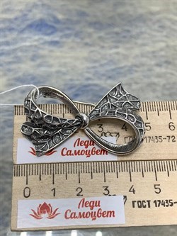 *Брошь Arco арт. 1755Б-051 вес 12,7 г - фото 201247 *Брошь Arco арт. 1755Б-051 вес 12,7 г - фото 201247