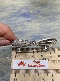 *Брошь Arco арт. 1755Б-051 вес 12,7 г - фото 201248 *Брошь Arco арт. 1755Б-051 вес 12,7 г - фото 201248