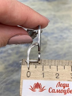 *Серьги Лебеди Эмаль арт. 1757С-334 вес 8 г - фото 201276 *Серьги Лебеди Эмаль арт. 1757С-334 вес 8 г - фото 201276