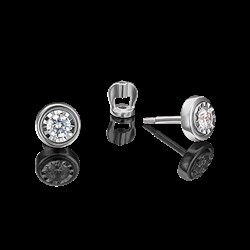 *Пусеты Белый Фианит цв Белое арт. 02-4303-00-501-1120-38-042 (вес 1,86 г) - фото 20128 *Пусеты Белый Фианит цв Белое арт. 02-4303-00-501-1120-38-042 (вес 1,86 г) - фото 20128