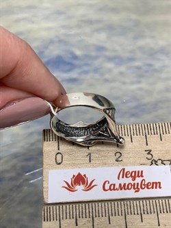 *Кольцо р.16,5 Кракозябра арт. 1759К-501 вес 7,2 г - фото 201300 *Кольцо р.16,5 Кракозябра арт. 1759К-501 вес 7,2 г - фото 201300