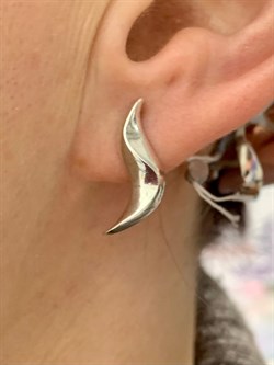 *Серьги Кракозябра арт. 1759С-158 Леди Самоцвет Вес 5,8 г - фото 201307