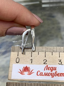 *Серьги Кракозябра арт. 1759С-158 Леди Самоцвет Вес 5,8 г - фото 201310