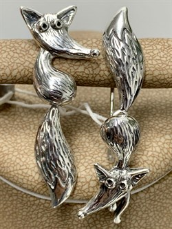 *Серьги Петли Лисенок арт. 1778С-781 вес 8,4 г - фото 201459 *Серьги Петли Лисенок арт. 1778С-781 вес 8,4 г - фото 201459