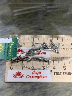 *Серьги Петли Лисенок арт. 1778С-781 вес 8,4 г - фото 201462 *Серьги Петли Лисенок арт. 1778С-781 вес 8,4 г - фото 201462