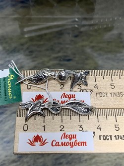 *Серьги Петли Лисенок арт. 1778С-781 вес 8,4 г - фото 201463 *Серьги Петли Лисенок арт. 1778С-781 вес 8,4 г - фото 201463