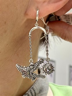 *Серьги Упс! арт. 1786С-521 вес 8,1 г - фото 201503 *Серьги Упс! арт. 1786С-521 вес 8,1 г - фото 201503