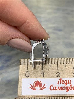 *Серьги Смертельный номер арт. 1787С-304 Леди Самоцвет Вес 8,7 г - фото 201516 *Серьги Смертельный номер арт. 1787С-304 Леди Самоцвет Вес 8,7 г - фото 201516