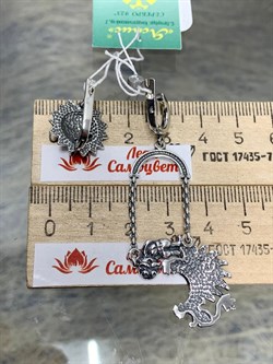 *Серьги Смертельный номер арт. 1787С-304 Леди Самоцвет Вес 8,7 г - фото 201519 *Серьги Смертельный номер арт. 1787С-304 Леди Самоцвет Вес 8,7 г - фото 201519