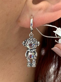 *Серьги Мальчик с девочкой дружил... арт. 1792С-816 вес 8,7 г - фото 201524 *Серьги Мальчик с девочкой дружил... арт. 1792С-816 вес 8,7 г - фото 201524