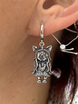 *Серьги Мальчик с девочкой дружил... арт. 1792С-816 вес 8,7 г - фото 201525 *Серьги Мальчик с девочкой дружил... арт. 1792С-816 вес 8,7 г - фото 201525