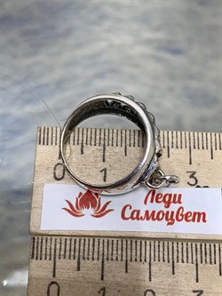 *Кольцо р.18 арт. 37-КЛ002-58-5,49 Леди Самоцвет вес 5,49 г - фото 201622