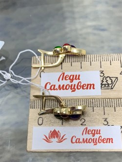 *Серьги Микс цв Лимонное арт. 2208-201 вес 6,06 г - фото 201935 *Серьги Микс цв Лимонное арт. 2208-201 вес 6,06 г - фото 201935