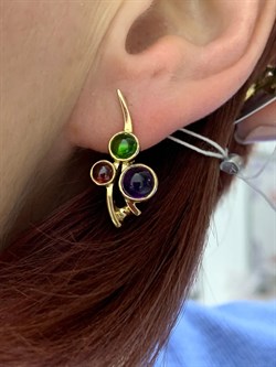 *Серьги Микс цв Лимонное арт. 2208-201 вес 6,06 г - фото 201938 *Серьги Микс цв Лимонное арт. 2208-201 вес 6,06 г - фото 201938