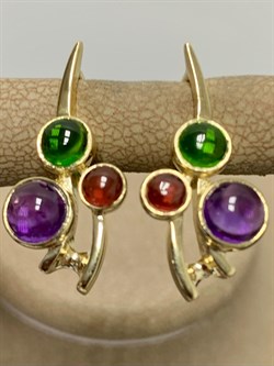 *Серьги Микс цв Лимонное арт. 2208-201 вес 6,06 г - фото 201939 *Серьги Микс цв Лимонное арт. 2208-201 вес 6,06 г - фото 201939