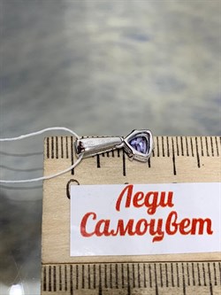 *Подвеска Танзанит цв Белое арт. 31210-711 вес 0,87 г - фото 201959 *Подвеска Танзанит цв Белое арт. 31210-711 вес 0,87 г - фото 201959