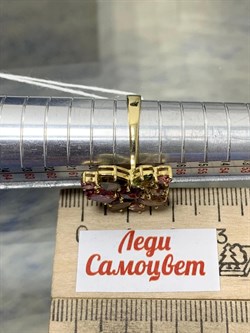 *Кольцо р.18,5 Турмалин цв Лимонное арт. 11141-215 вес 4,39 г - фото 202009 *Кольцо р.18,5 Турмалин цв Лимонное арт. 11141-215 вес 4,39 г - фото 202009