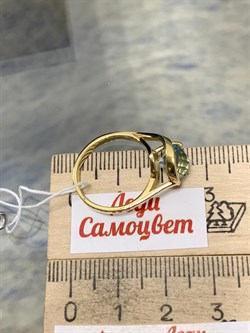 *Кольцо р.17 Топаз цв Лимонное арт. 10926-169 вес 3,45 г - фото 202019 *Кольцо р.17 Топаз цв Лимонное арт. 10926-169 вес 3,45 г - фото 202019