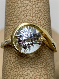 *Кольцо р.17 Топаз цв Лимонное арт. 10926-169 вес 3,45 г - фото 202023 *Кольцо р.17 Топаз цв Лимонное арт. 10926-169 вес 3,45 г - фото 202023