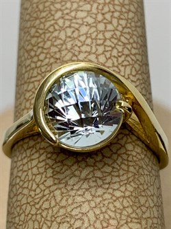 *Кольцо р.17 Топаз цв Лимонное арт. 10926-169 вес 3,45 г - фото 202024 *Кольцо р.17 Топаз цв Лимонное арт. 10926-169 вес 3,45 г - фото 202024