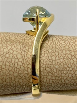 *Кольцо р.17 Топаз цв Лимонное арт. 10926-169 вес 3,45 г - фото 202025 *Кольцо р.17 Топаз цв Лимонное арт. 10926-169 вес 3,45 г - фото 202025