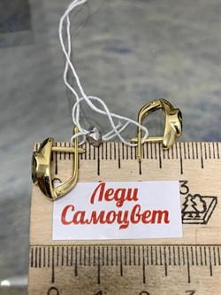 *Серьги Турмалин цв Лимонное арт. 21202-336 вес 3,36 г - фото 202063 *Серьги Турмалин цв Лимонное арт. 21202-336 вес 3,36 г - фото 202063