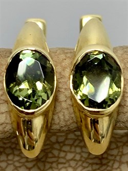 *Серьги Турмалин цв Лимонное арт. 21202-336 вес 3,36 г - фото 202066 *Серьги Турмалин цв Лимонное арт. 21202-336 вес 3,36 г - фото 202066