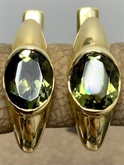 *Серьги Турмалин цв Лимонное арт. 21202-336 вес 3,36 г - фото 202069 *Серьги Турмалин цв Лимонное арт. 21202-336 вес 3,36 г - фото 202069