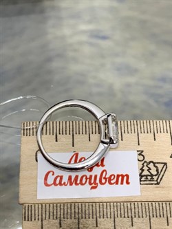 *Кольцо р.18 Горный Хрусталь арт. 01-1896/00ГХ-00-791 Вес 2,64 г - фото 202114 *Кольцо р.18 Горный Хрусталь арт. 01-1896/00ГХ-00-791 Вес 2,64 г - фото 202114