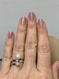 *Кольцо р.17 Белый Жемчуг арт. 01-0487/00ЖБ-00-457 Вес 4,19 г - фото 202135 *Кольцо р.17 Белый Жемчуг арт. 01-0487/00ЖБ-00-457 Вес 4,19 г - фото 202135