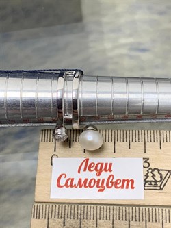 *Кольцо р.17 Белый Жемчуг арт. 01-0487/00ЖБ-00-457 Вес 4,19 г - фото 202140 *Кольцо р.17 Белый Жемчуг арт. 01-0487/00ЖБ-00-457 Вес 4,19 г - фото 202140