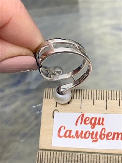 *Кольцо р.17 Белый Жемчуг арт. 01-0487/00ЖБ-00-457 Вес 4,19 г - фото 202141 *Кольцо р.17 Белый Жемчуг арт. 01-0487/00ЖБ-00-457 Вес 4,19 г - фото 202141