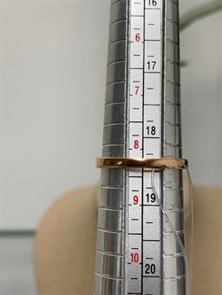 *Кольцо р.18,5 Микс Цаворит Шпинель арт. 01-2426/00ЦВ-06-843 вес 1,73 г - фото 202201