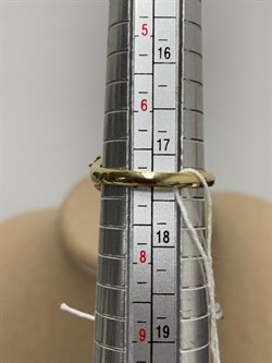 *Кольцо р.17,5 Сапфир цв Лимонное арт. 11218-386 вес 5,61 г - фото 202211 *Кольцо р.17,5 Сапфир цв Лимонное арт. 11218-386 вес 5,61 г - фото 202211