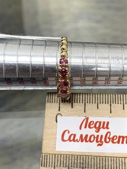 *Кольцо р.18,5 Турмалин цв Лимонное арт. 11168-902 вес 3,04 г - фото 202302 *Кольцо р.18,5 Турмалин цв Лимонное арт. 11168-902 вес 3,04 г - фото 202302