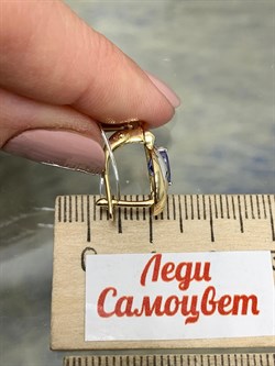 *Серьги Танзанит цв Лимонное арт. С/223-328-682, (вес 3.38 г) - фото 202371 *Серьги Танзанит цв Лимонное арт. С/223-328-682, (вес 3.38 г) - фото 202371