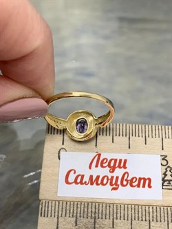*Кольцо р.17,5 Танзанит цв Лимонное арт. К/221-328-418 (вес 2,19 г) - фото 202375 *Кольцо р.17,5 Танзанит цв Лимонное арт. К/221-328-418 (вес 2,19 г) - фото 202375