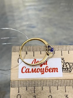 *Кольцо р.18,5 Танзанит цв Лимонное арт. К/220-328-425 (вес 2,66 г) - фото 202401 *Кольцо р.18,5 Танзанит цв Лимонное арт. К/220-328-425 (вес 2,66 г) - фото 202401