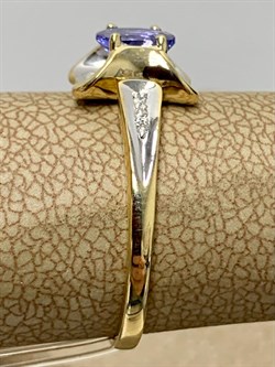 *Кольцо р.18,5 Танзанит цв Лимонное арт. К/220-328-425 (вес 2,66 г) - фото 202406 *Кольцо р.18,5 Танзанит цв Лимонное арт. К/220-328-425 (вес 2,66 г) - фото 202406