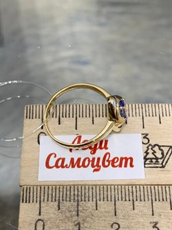 *Кольцо р.19 Танзанит цв Лимонное арт. К/224-308-371, (вес 2,1 г) - фото 202444 *Кольцо р.19 Танзанит цв Лимонное арт. К/224-308-371, (вес 2,1 г) - фото 202444