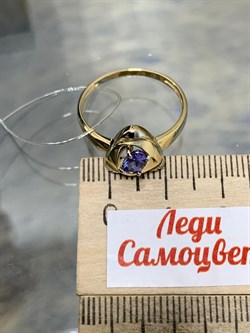 *Кольцо р.19 Танзанит цв Лимонное арт. К/224-308-371, (вес 2,1 г) - фото 202445 *Кольцо р.19 Танзанит цв Лимонное арт. К/224-308-371, (вес 2,1 г) - фото 202445