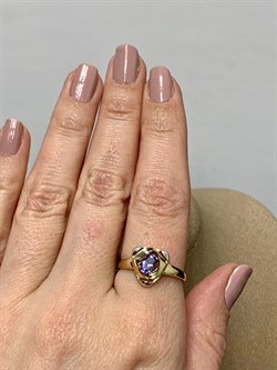 *Кольцо р.19 Танзанит цв Лимонное арт. К/224-308-371, (вес 2,1 г) - фото 202447 *Кольцо р.19 Танзанит цв Лимонное арт. К/224-308-371, (вес 2,1 г) - фото 202447