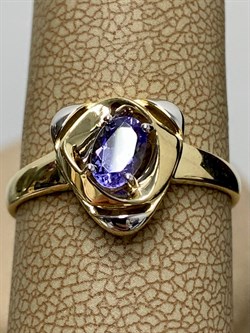 *Кольцо р.19 Танзанит цв Лимонное арт. К/224-308-371, (вес 2,1 г) - фото 202448 *Кольцо р.19 Танзанит цв Лимонное арт. К/224-308-371, (вес 2,1 г) - фото 202448