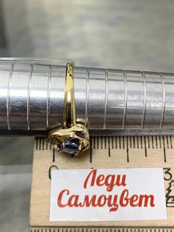 *Кольцо р.19 Танзанит цв Лимонное арт. К/224-308-371, (вес 2,1 г) - фото 202452 *Кольцо р.19 Танзанит цв Лимонное арт. К/224-308-371, (вес 2,1 г) - фото 202452