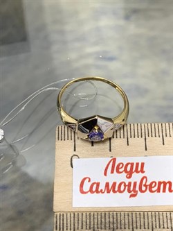 *Кольцо р.19 Танзанит цв Лимонное арт. К/207-328-535 (вес 1,73 г) - фото 202467 *Кольцо р.19 Танзанит цв Лимонное арт. К/207-328-535 (вес 1,73 г) - фото 202467