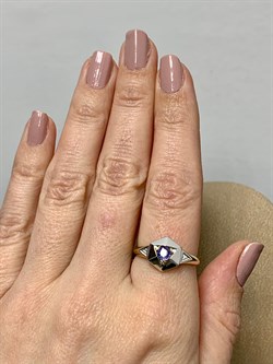 *Кольцо р.19 Танзанит цв Лимонное арт. К/207-328-535 (вес 1,73 г) - фото 202469 *Кольцо р.19 Танзанит цв Лимонное арт. К/207-328-535 (вес 1,73 г) - фото 202469