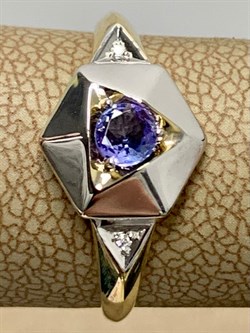 *Кольцо р.19 Танзанит цв Лимонное арт. К/207-328-535 (вес 1,73 г) - фото 202472 *Кольцо р.19 Танзанит цв Лимонное арт. К/207-328-535 (вес 1,73 г) - фото 202472